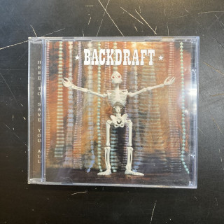 Backdraft - Here To Save You All CD (VG+/VG+) -southern rock-